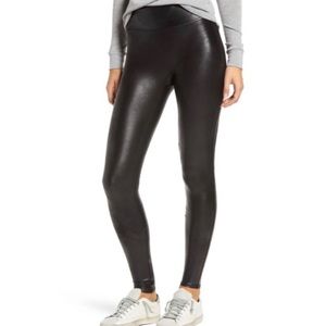 NWT SPANX faux leather leggings TALL size